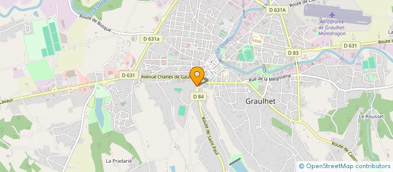 localisation de l'entreprise SACORH à GRAULHET