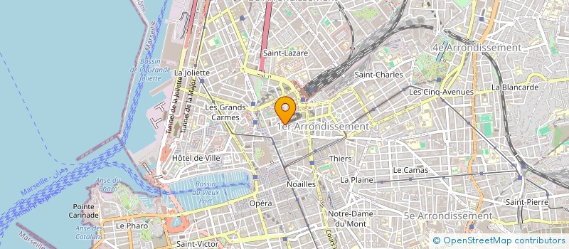 localisation de l'entreprise SACOTEX à MARSEILLE