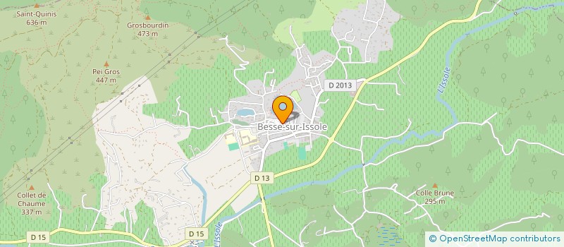 localisation de l'entreprise SACRA FAMIGLIA à BESSE-SUR-ISSOLE