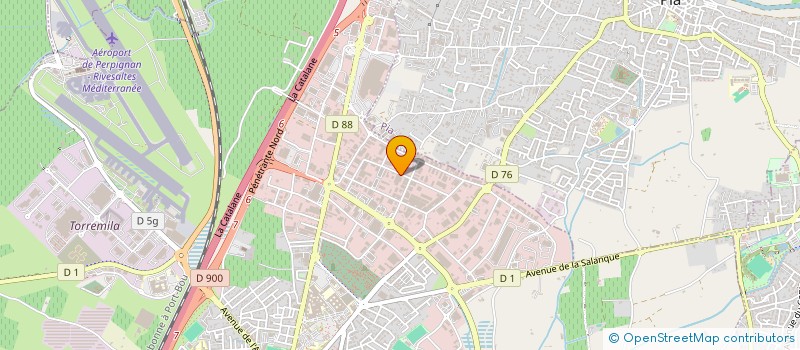 localisation de l'entreprise SACRE 66  PERPIGNAN