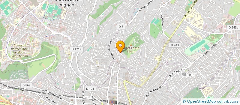 localisation de l'entreprise SACRE-CERISE à BOIS-GUILLAUME