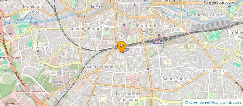 localisation de l'entreprise SACRE COEUR CAPITAL  RENNES