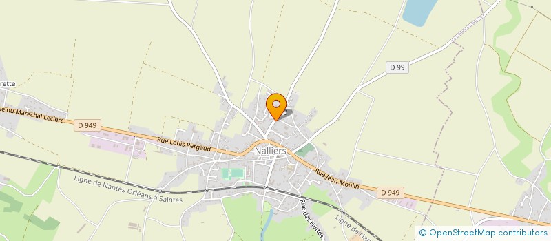 localisation de l'entreprise SACRE NORBERT  NALLIERS