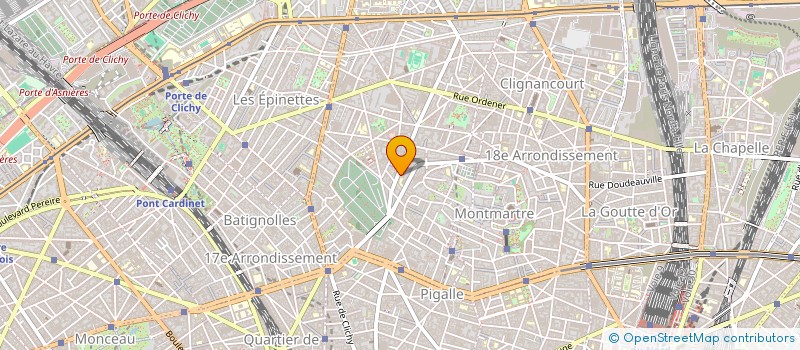 localisation de l'entreprise SACRE PAIN  PARIS