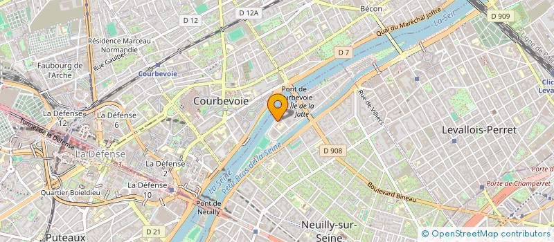 localisation de l'entreprise SACREBLEU PARIS à NEUILLY-SUR-SEINE