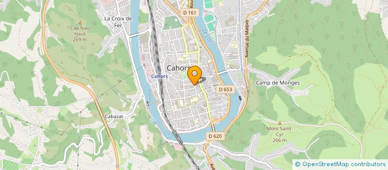 localisation de l'entreprise SACRED TWINS  CAHORS