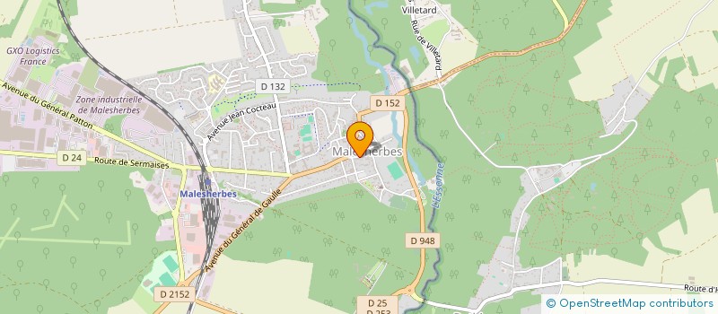 localisation de l'entreprise SACREE FANTAISIE à LE MALESHERBOIS