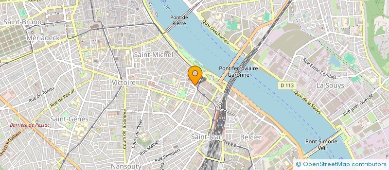 localisation de l'entreprise SACREE FEE  BORDEAUX