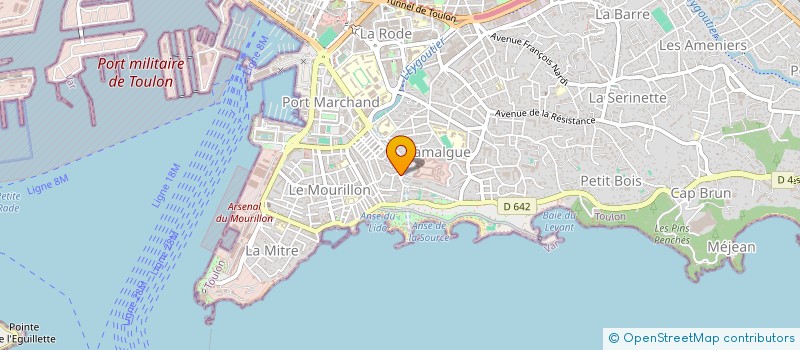 localisation de l'entreprise SACREE MUSIQUE à TOULON