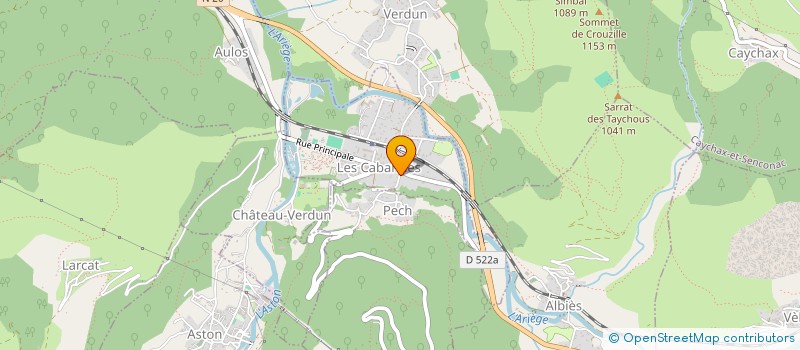 localisation de l'entreprise SACRUM LES CABANNES à LES CABANNES