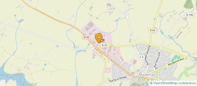 localisation de l'entreprise SACYR IMMO  MAULEVRIER