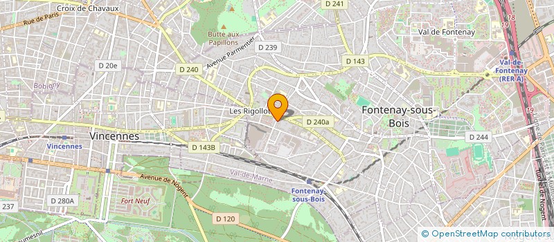 localisation de l'entreprise SAD à FONTENAY-SOUS-BOIS