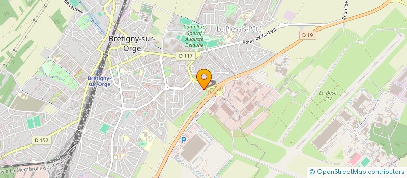 localisation de l'entreprise SAD BATIMENT à BRETIGNY-SUR-ORGE