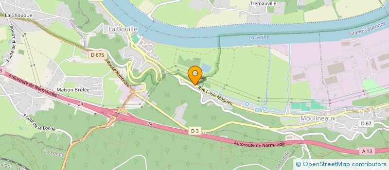 localisation de l'entreprise SAD IMMOBILIER  MOULINEAUX