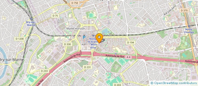 localisation de l'entreprise SADA SECURITE PRIVEE  NOISY-LE-GRAND