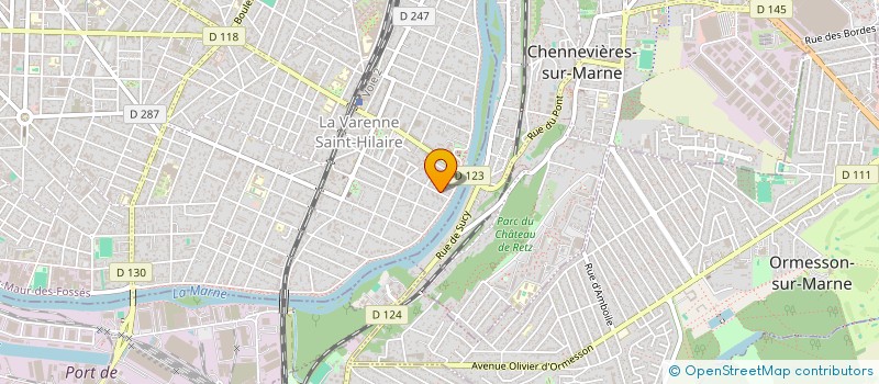 localisation de l'entreprise SADAFLAMAX à SAINT-MAUR-DES-FOSSES