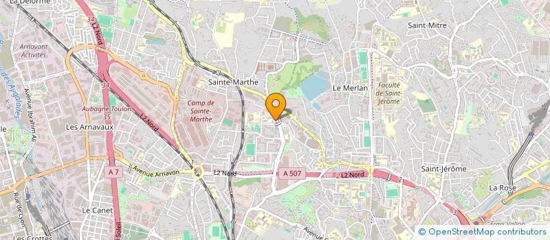 localisation de l'entreprise SADAKA POUR LES OUBLIES DU SYSTEME à MARSEILLE