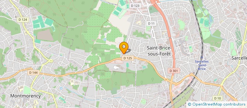 localisation de l'entreprise SADANA à SAINT-BRICE-SOUS-FORET