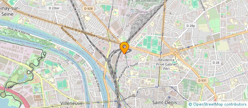 localisation de l'entreprise SADANI à SAINT-DENIS