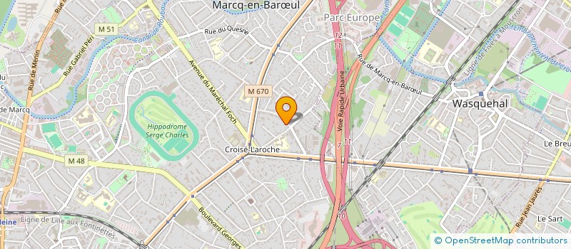 localisation de l'entreprise SADAPS-BARDAHL CORPORATION à MARCQ-EN-BARŒUL