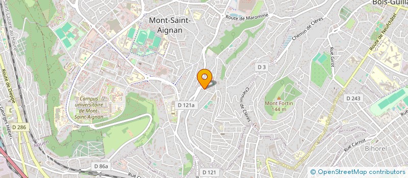 localisation de l'entreprise SADARA  MONT-SAINT-AIGNAN