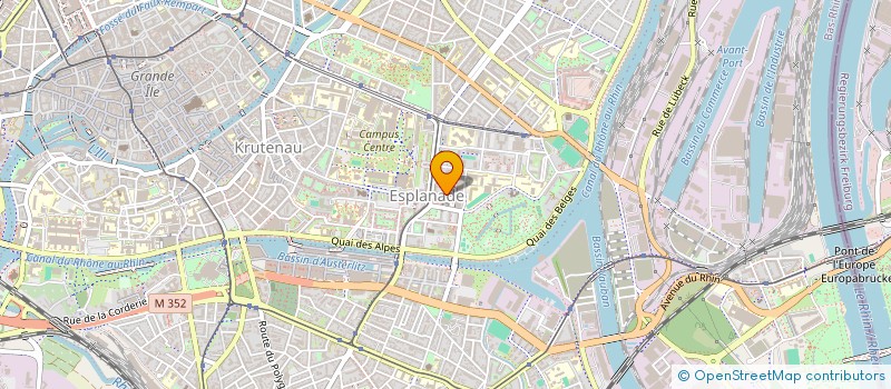 localisation de l'entreprise SADAT  STRASBOURG