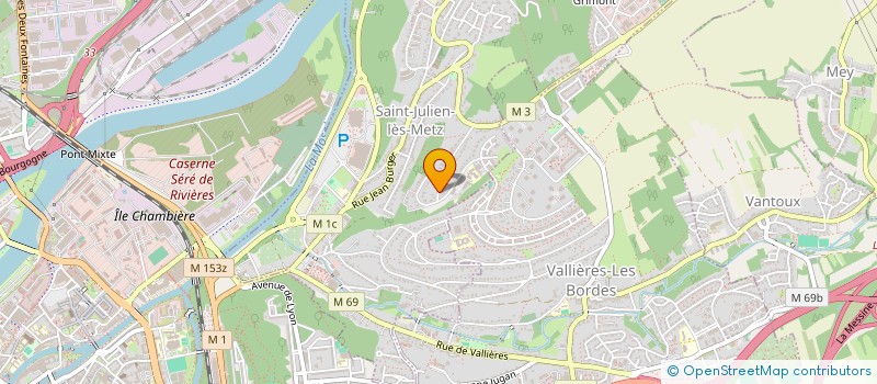 localisation de l'entreprise SADAV  SAINT-JULIEN-LES-METZ