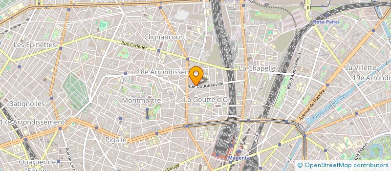 localisation de l'entreprise SADCOM à PARIS
