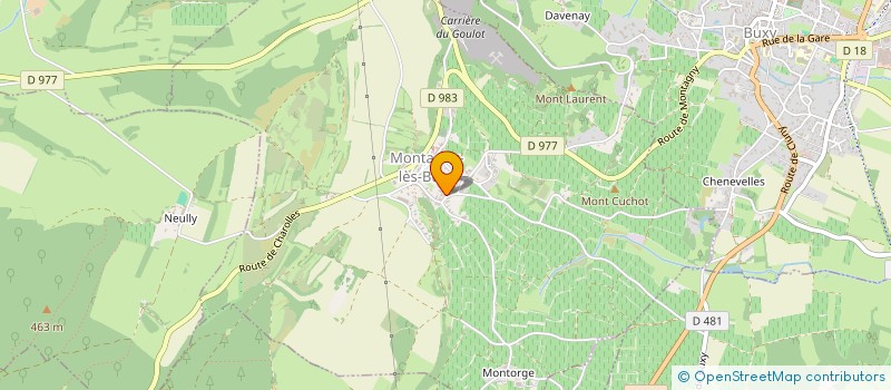 localisation de l'entreprise SADCV  MONTAGNY-LES-BUXY