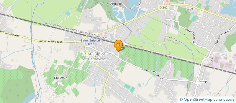 localisation de l'entreprise SADDABE  SAINT-SULPICE-ET-CAMEYRAC