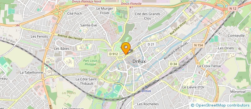 localisation de l'entreprise SADDAT à DREUX