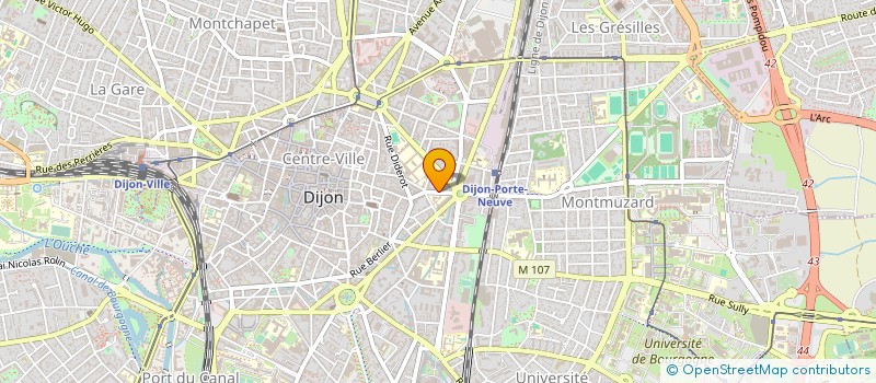 localisation de l'entreprise SADDE HOTEL DES VENTES DE DIJON à DIJON