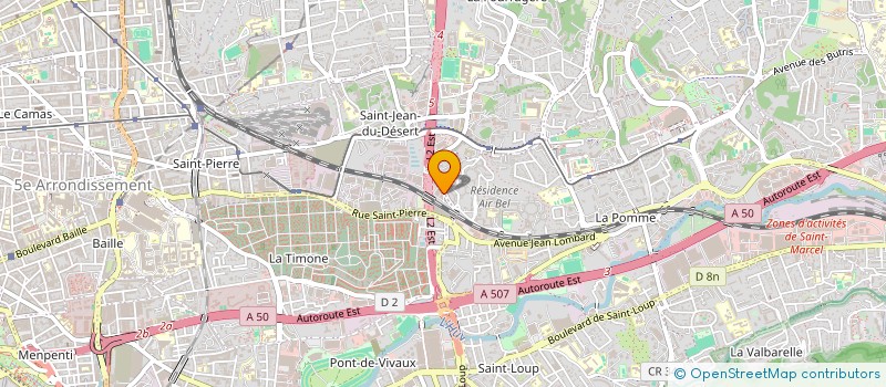 localisation de l'entreprise SADDI à MARSEILLE