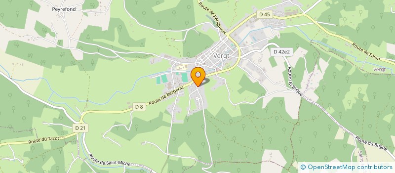 localisation de l'entreprise SADDIKI SPINE  SANILHAC