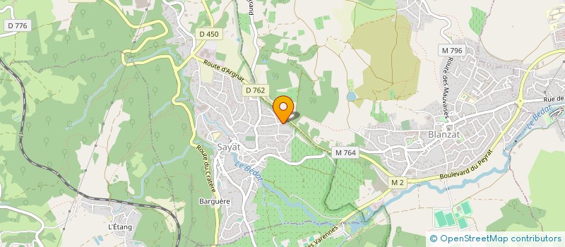 localisation de l'entreprise SADDY à SAYAT