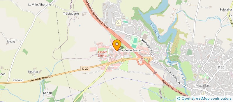 localisation de l'entreprise SADE  MUZILLAC