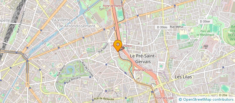 localisation de l'entreprise SADE NETTOYAGE  PARIS