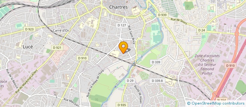 localisation de l'entreprise SADEBA à CHARTRES