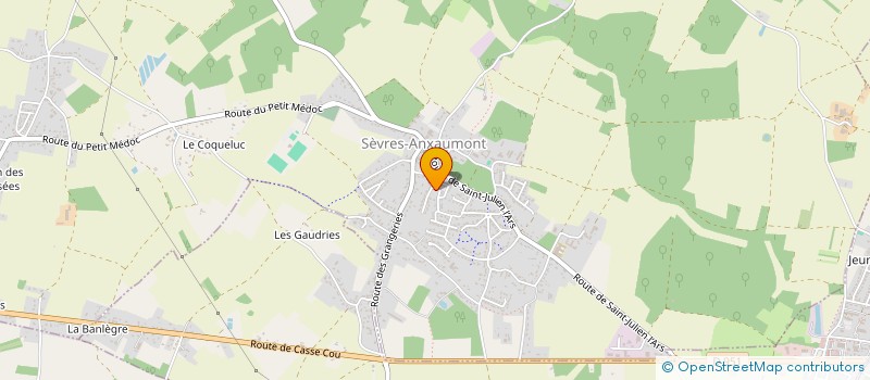 localisation de l'entreprise SADEBRIA  SEVRES-ANXAUMONT