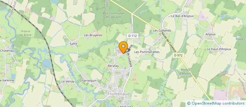 localisation de l'entreprise SADEC à FRONTENAUD