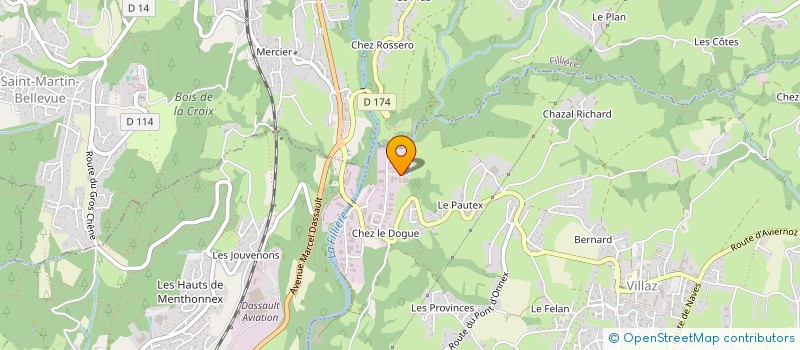 localisation de l'entreprise SADED SAVOIE à VILLAZ