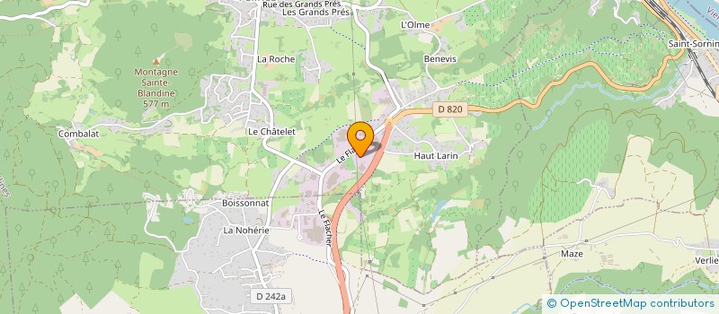 localisation de l'entreprise SADELA INDUSTRIE  FELINES