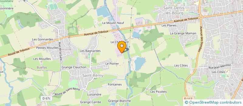 localisation de l'entreprise SADELEC à SAINT-REMY