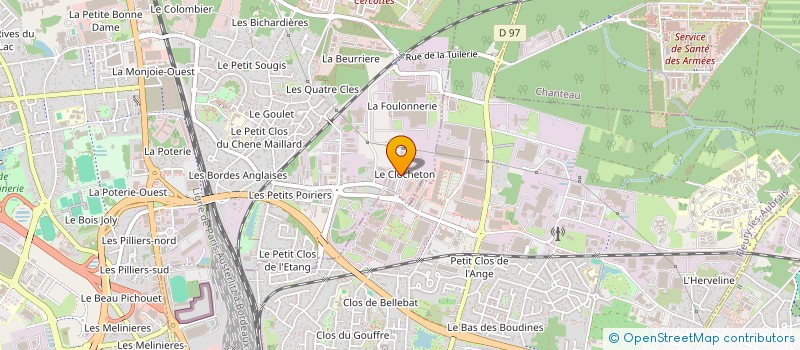 localisation de l'entreprise SADELF TRANSPORT à SARAN