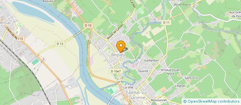 localisation de l'entreprise SADEM ELECTRO MENAGER  BEGUEY