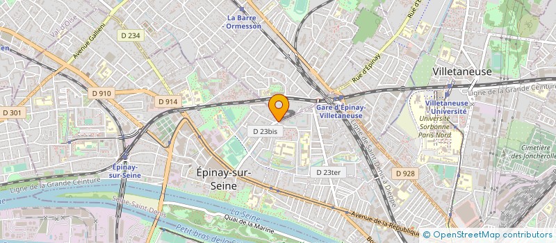 localisation de l'entreprise SADEM SARL  EPINAY-SUR-SEINE