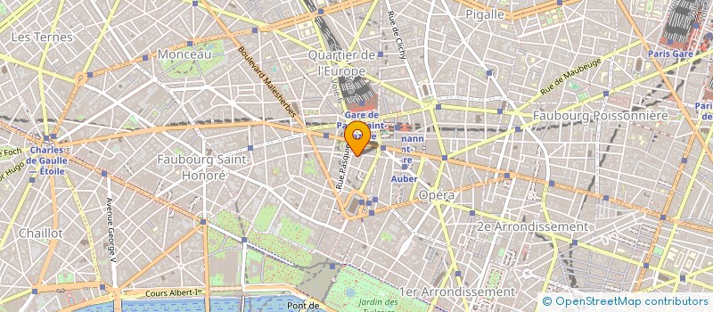 localisation de l'entreprise SADEMA à PARIS