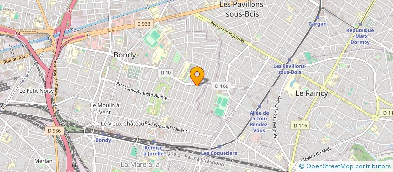 localisation de l'entreprise SADEMA CONSULTING à BONDY
