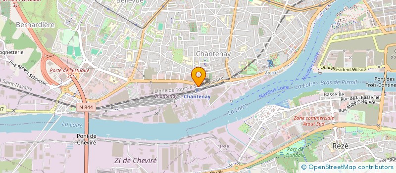 localisation de l'entreprise SADEP & CO à NANTES