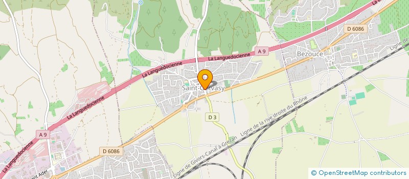 localisation de l'entreprise SADEVA L  LANCON-PROVENCE